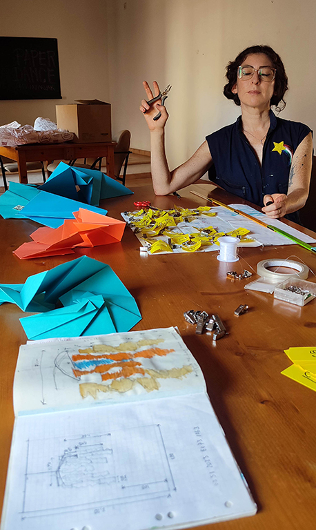 Paper Dance en Art Nit Campos, Mallorca, 2024