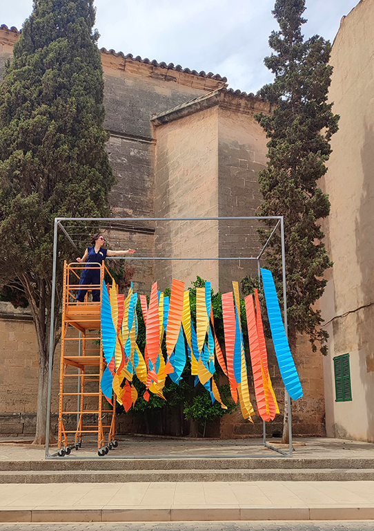 Paper Dance en Art Nit Campos, Mallorca, 2024