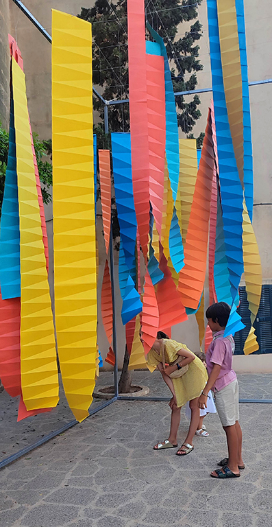 Paper Dance en Art Nit Campos, Mallorca, 2024