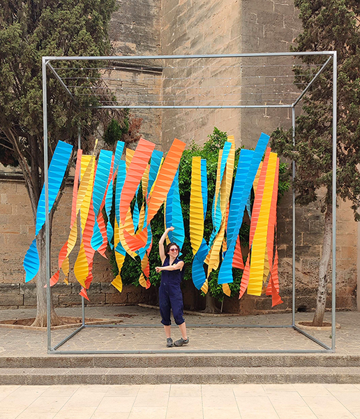 Paper Dance en Art Nit Campos, Mallorca, 2024