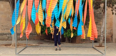 Paper Dance en Art Nit Campos, Mallorca, 2024